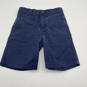 Gymboree Boys Navy Blue Flat Front Shorts Size 7